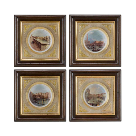 Картины "Блюда с видами городов"