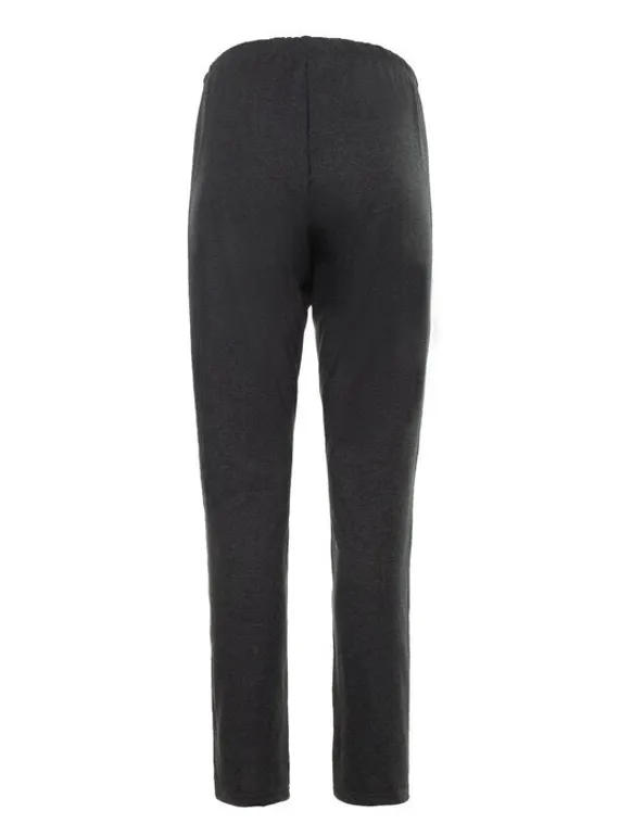 Брюки домашние женские, цвет тёмно-серый меланж, размер 44