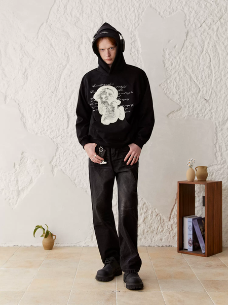 Худи KREATE "Reborn" Patched Hoodie