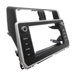 Комплект рамки с разъёмами 9"+can Toyota Prado 150 2017-2022 с кнопками - Car-Smart 7109F2