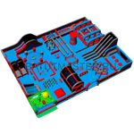 Надувной парк "Кладовая развлечений"