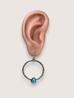 Серьги винтажные Древний Египет