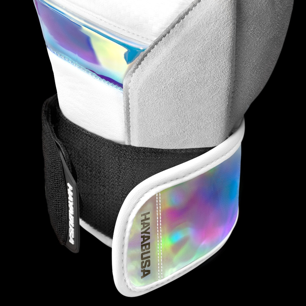 Боксёрские перчатки Hayabusa T3 WHITE/IRIDESCENT