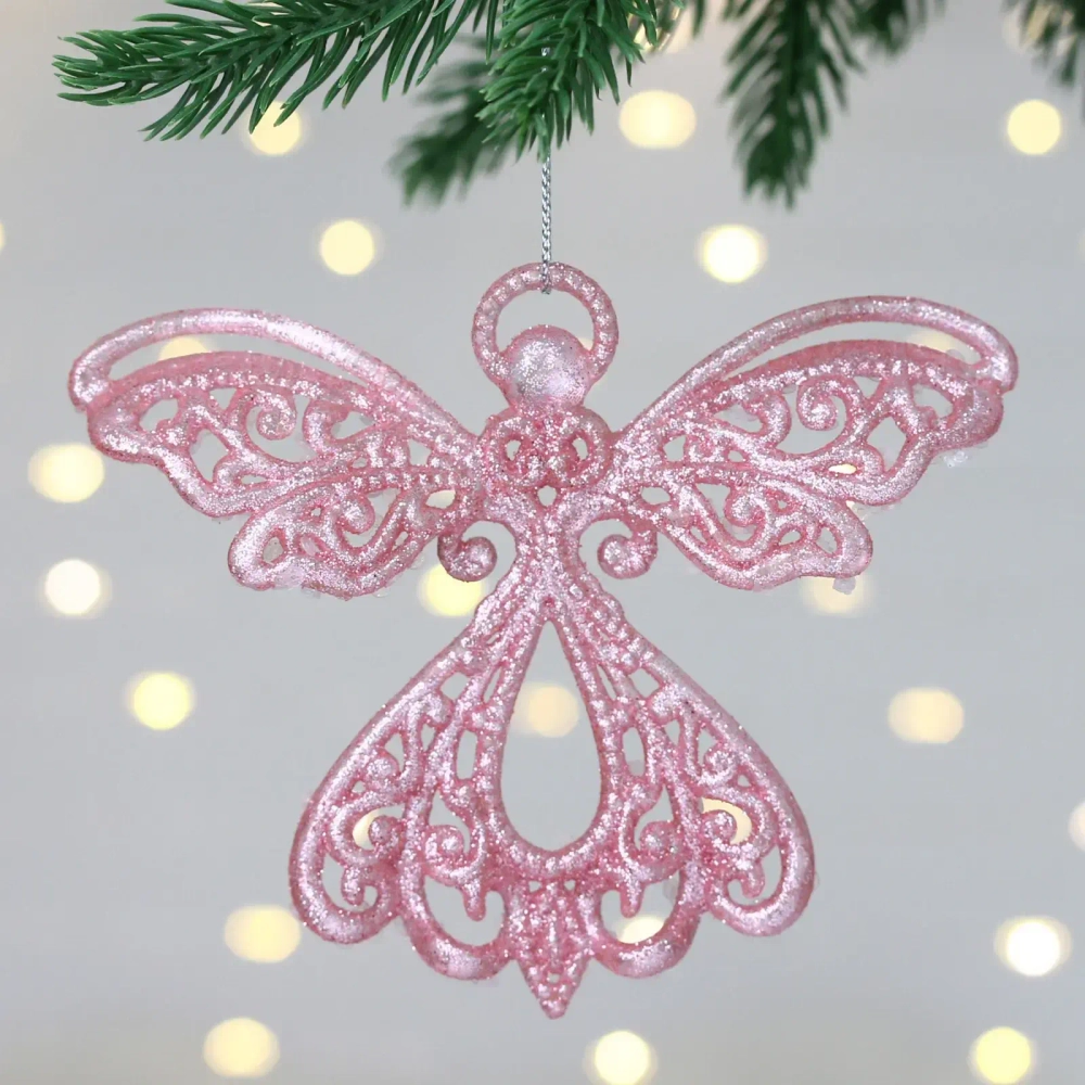 Подвеска «Фея любви» 10*13 см, Розовый