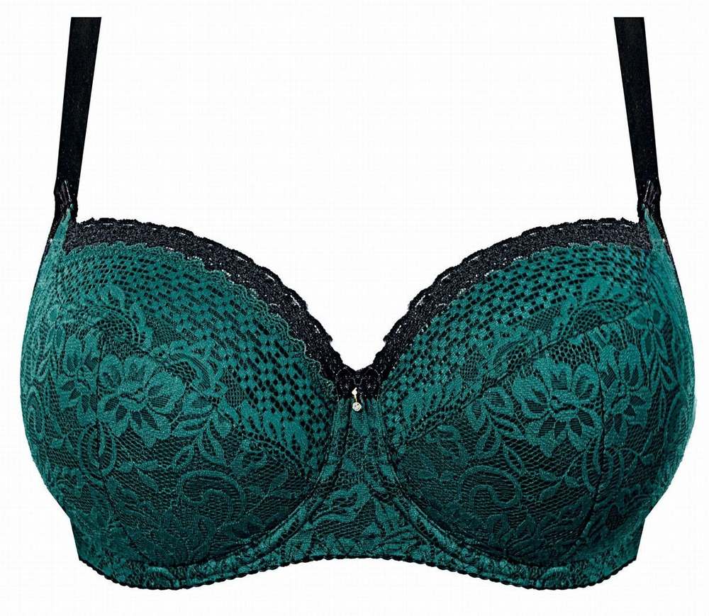 Бюстгальтер на косточках Xena (Размер: 80C) (Цвет: изумрудный)
