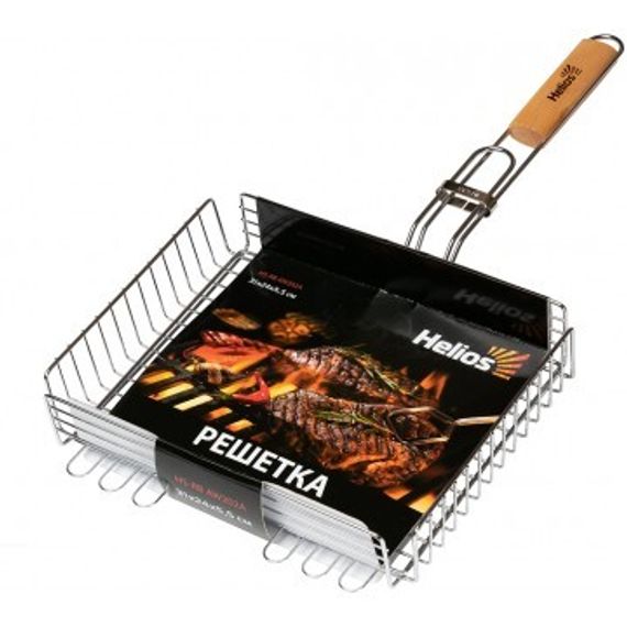 Решетка для барбекю Helios глубокая 56*31*24*5.5 см HS-RB AW202A