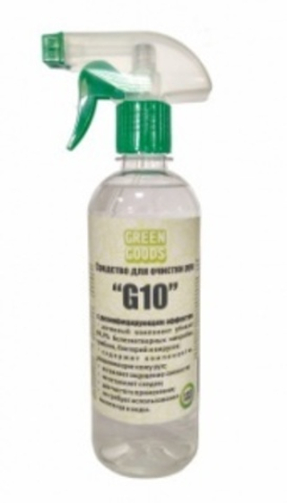 GREEN GOODS Ср-во для очистки рук G10 с дезинф. эф-ом, 500 ml