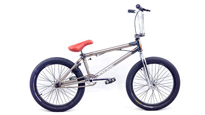 bmx недорого велосипед подростковый серебристый