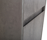 Шкаф пенал BelBagno Kraft 33 L KRAFT-1600-2A-SC-CG-L подвесной Cemento Grigio