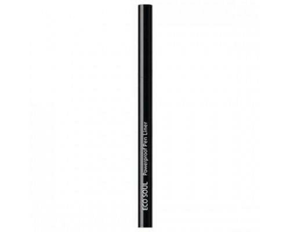 The Saem Eye Подводка для глаз Eco Soul Power-proof Tank Liner 1 Black