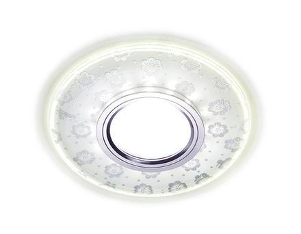 Ambrella Встраиваемый точечный светильник MR16 со светодиодной подсветкой Compo Spot S170 CL/CH