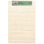 Коврик для ванной, 0.5х0.8 м, ПЭ, бел, Травка, Y254