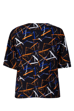 Блузка женская 3978ВПА, Абстракция #469Аба093978ВПА