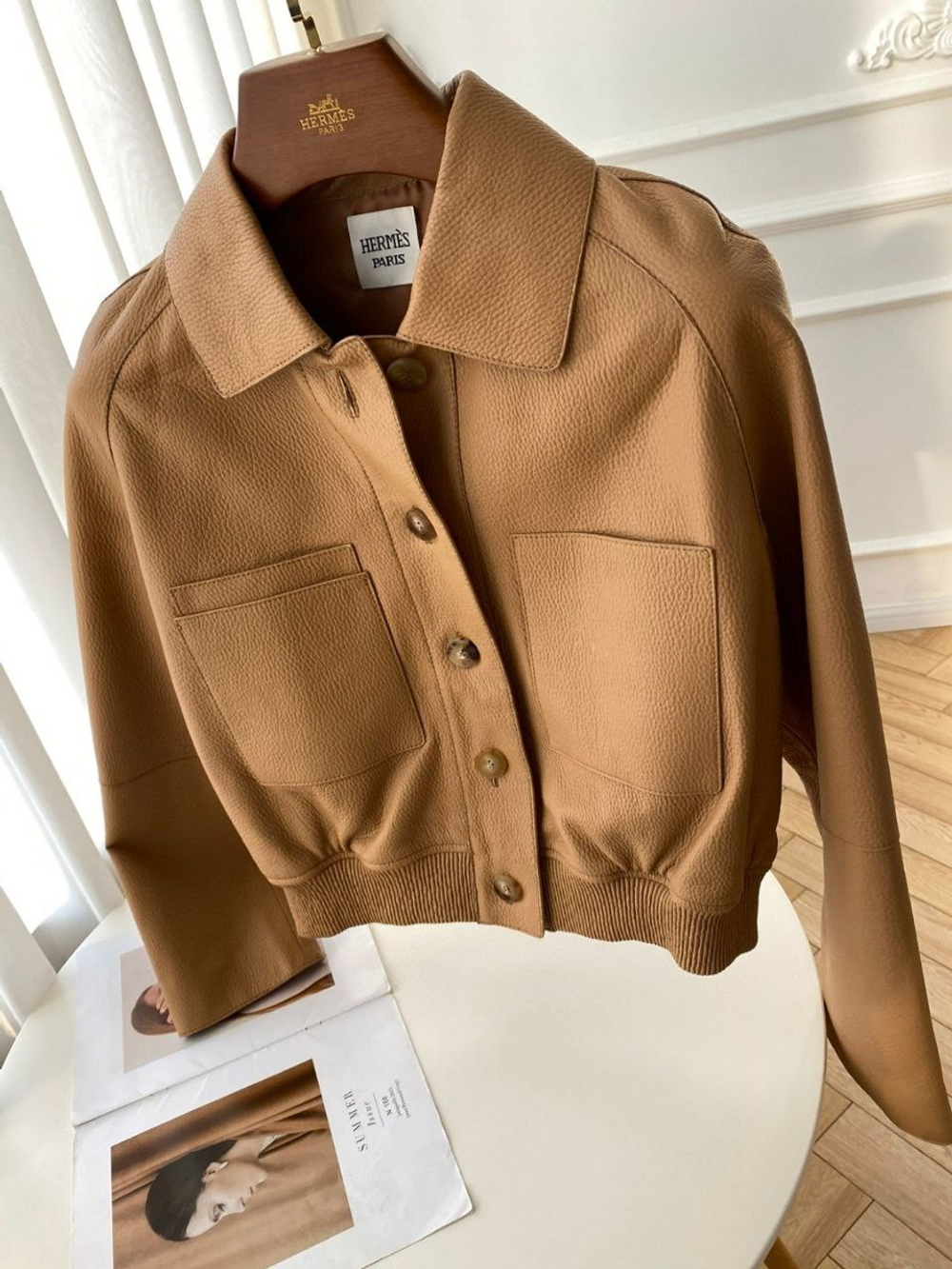 Кожаная куртка Hermes, арт. 475910346