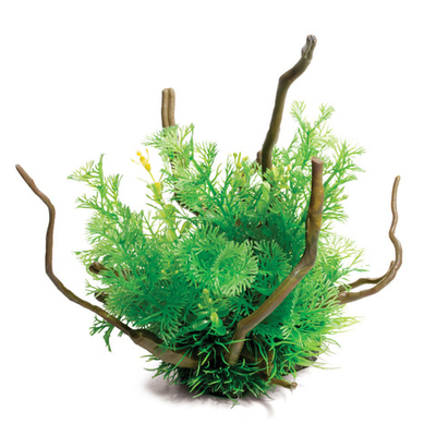 Грот "Коряга с растениями", L, 210*160*200мм, Laguna AQUA