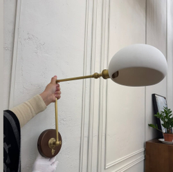 Настенное бра в винтажном стиле 🤍