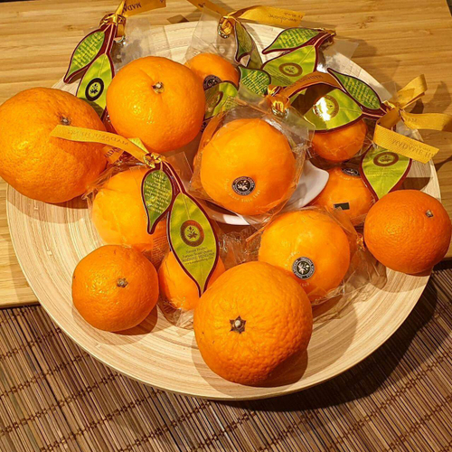 Мыло для лица и тела Апельсин ORANGE Vitamin C Soap Madame Heng