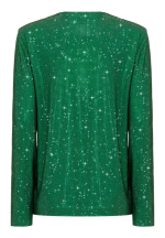 Костюм брючный кристальный изумруд