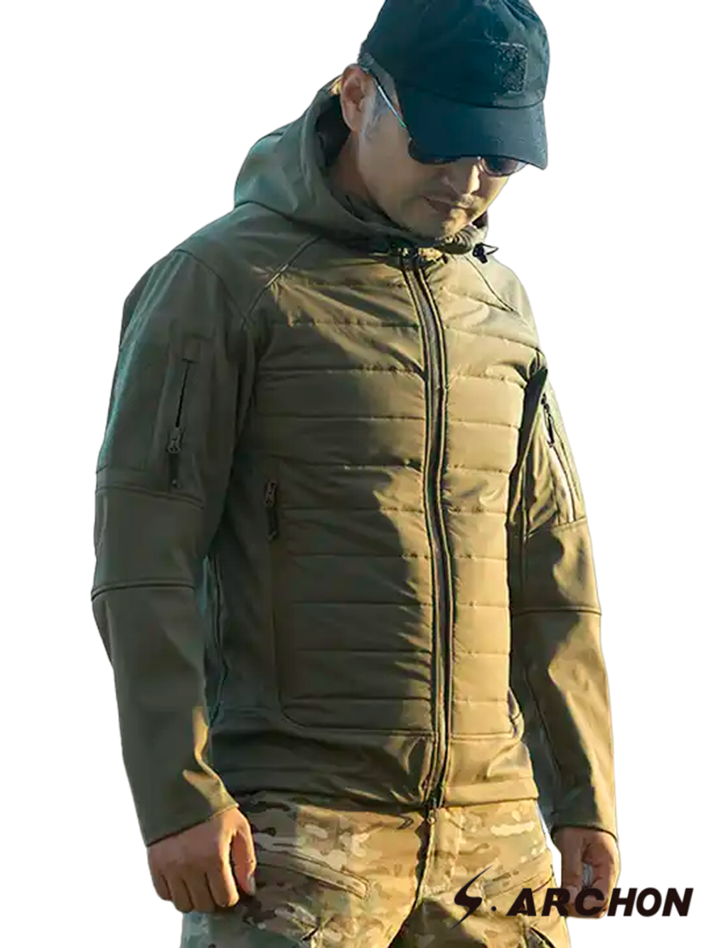 Куртка SoftShell S.archon (XWMF-ES). Олива