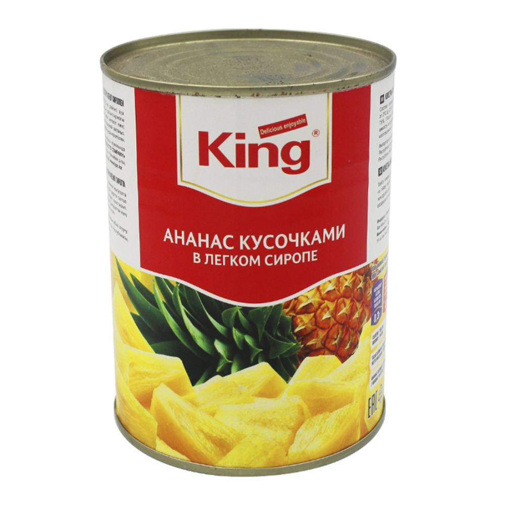Ананас кусочками King 565 гр