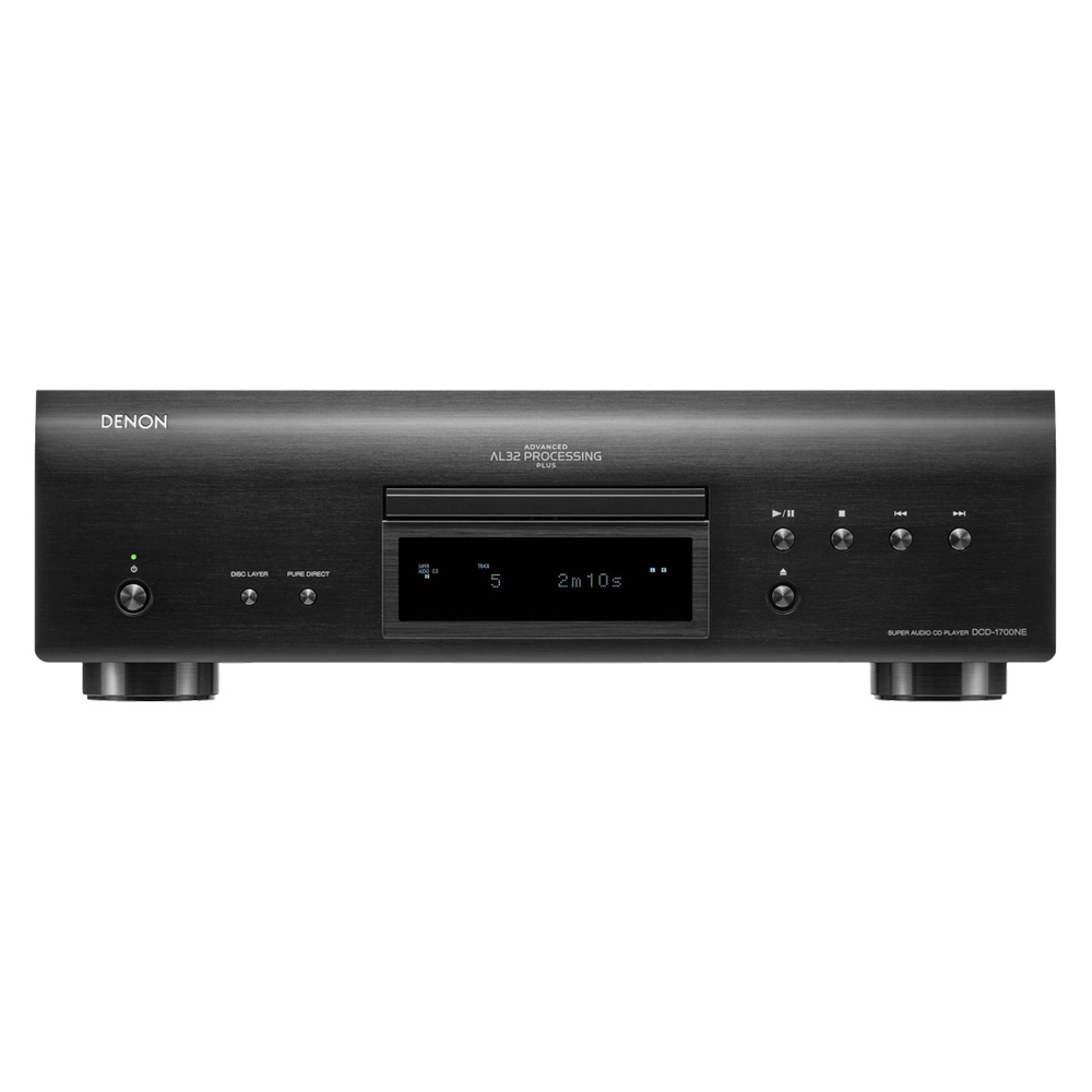 Denon DCD-1700NE Черный [Black] — премиальный Super Audio CD проигрыватель