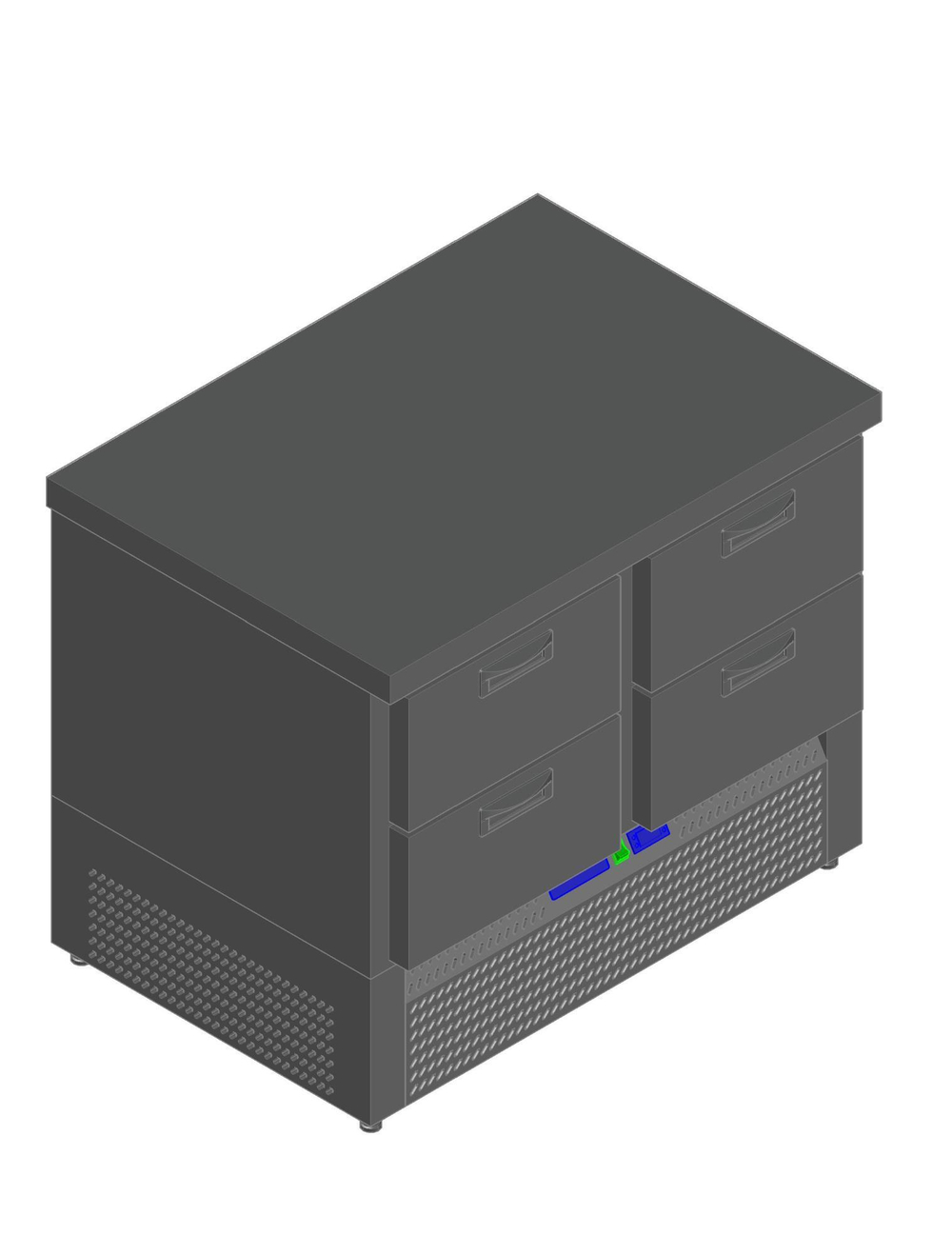 Стол С Мороз.Шкафом Hicold Gne22/Bt O
