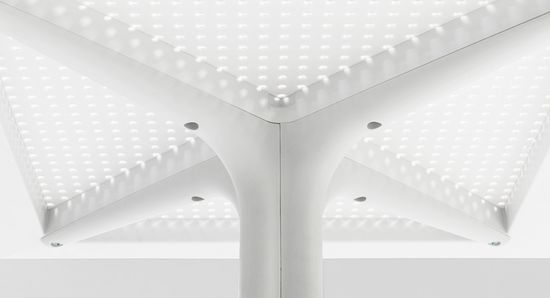 Стол пластиковый обеденный Clip 70 цвет агава Nardi Италия