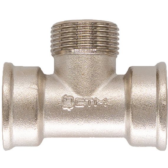 Тройник CTM г/ш/г 1/2 купить в Москве и Московской области по низкой цене с доставкой по России — (1) Тройник CTM г/ш/г 1/2 — (1)