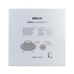 Citilux NORMA CL748601 LED Светильник с подсветкой Чёрный