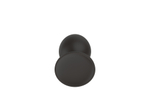 Силиконовая анальная пробка черная S (5.8*2.8cm) 3303-01