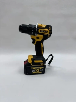 Набор Dewalt 4в1 Бесщеточный Аккумуляторный Электроинструмент, УШМ, Перфоратор, Шуруповерт, Гайковерт 21V, 6Ah