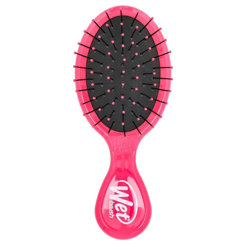 Wet Brush, мини-расческа для облегчения расчесывания, розовая, 1 шт.