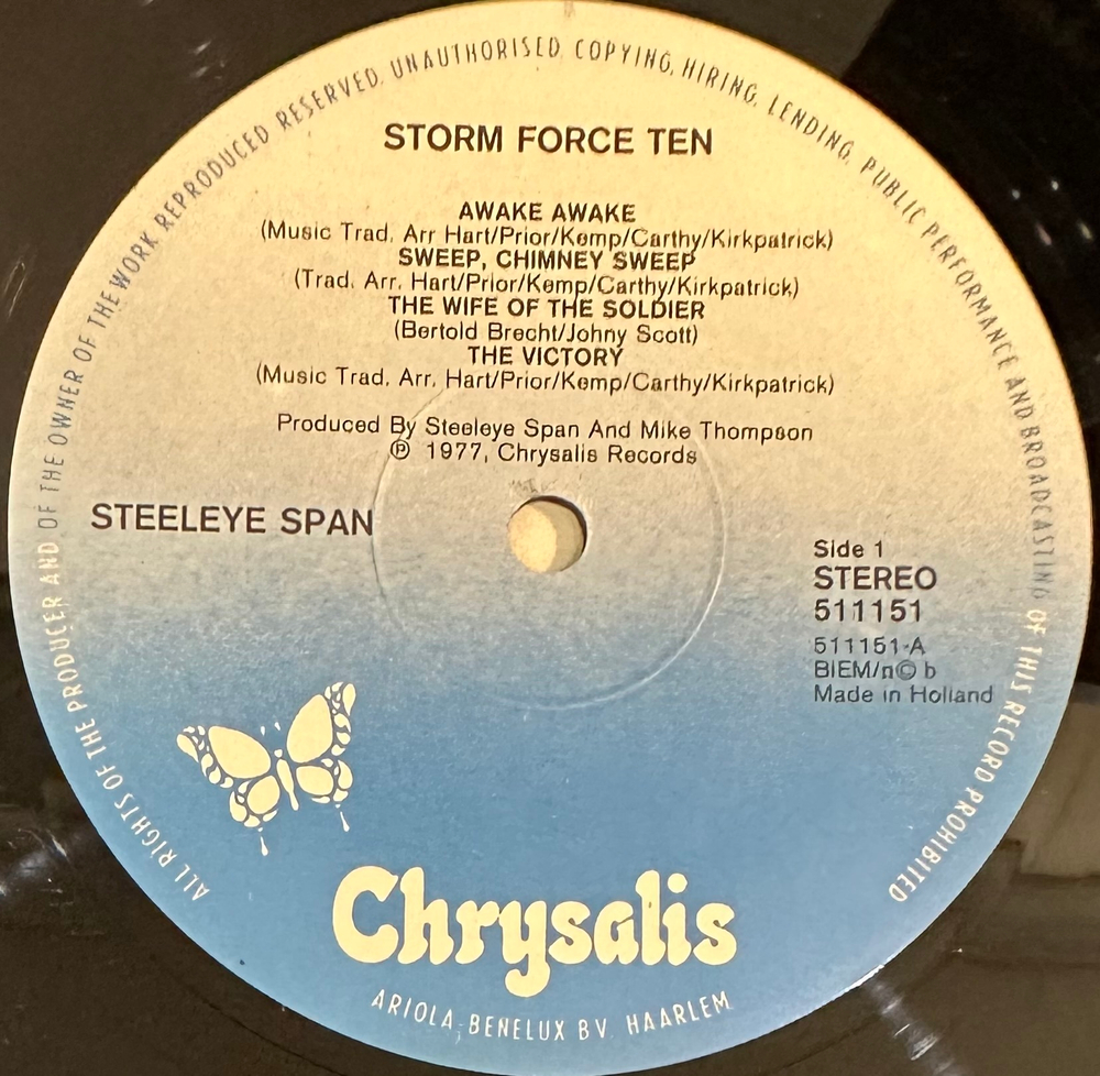 Steeleye Span - Storm Force Ten (Голландия 1977г.)