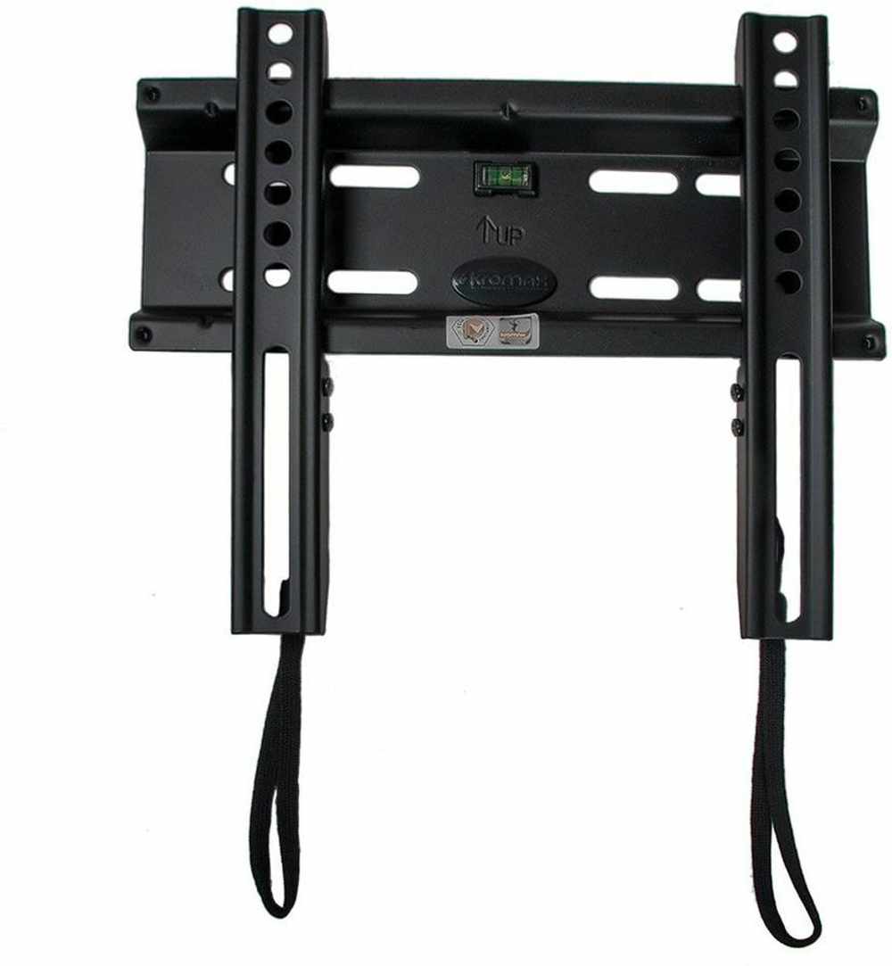 Кронштейн для телевизора Kromax FLAT-5 черный 15"-47" макс.35кг настенный фиксированный (26011)