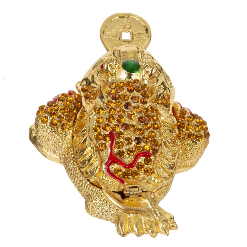 GAEM Шкатулка "Денежная лягушка", L8 W6,5 H3,5 см