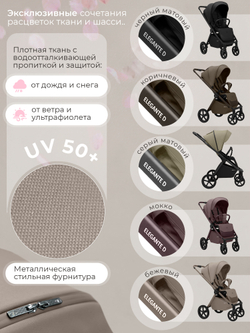 Sweet Baby Прогулочная коляска SBL Elegante D Beige Neo