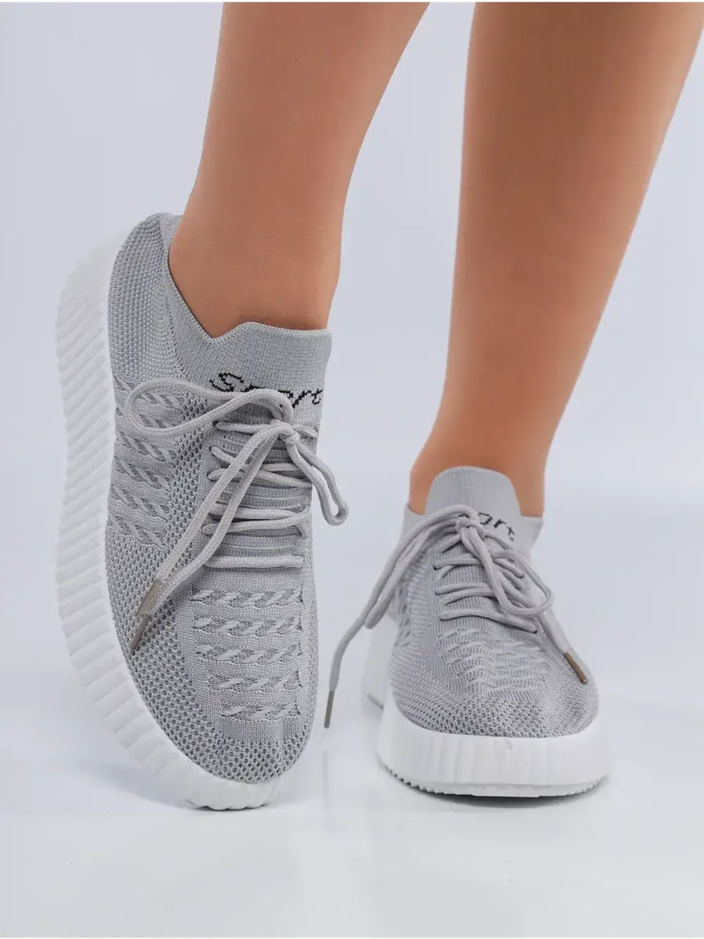 Слипоны на высокой подошве мокасины летние текстильные