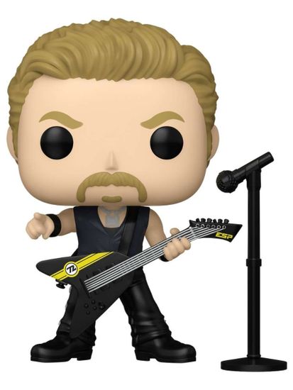 Фигурка Funko POP! Rocks Metallica James (72S) (484) 87079 / Фигурка Фанко ПОП! в виде участника группы Metallica, Джеймс Хетфилд