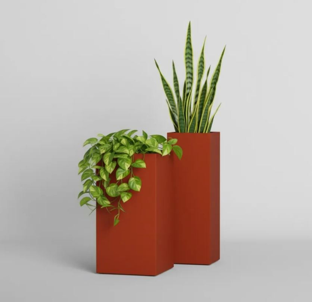 Кашпо, коллекция КОЛОР, форма КОЛОННА