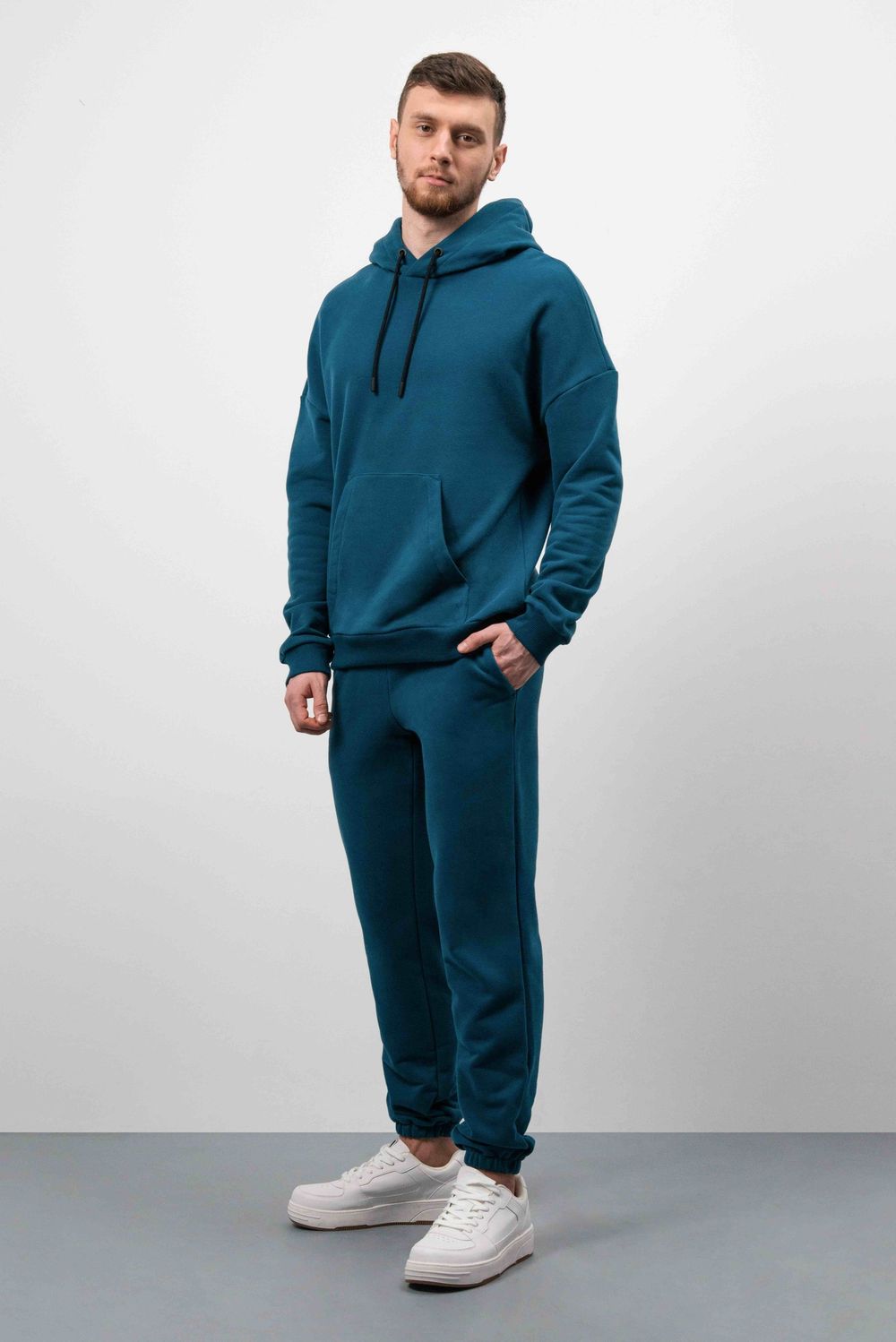 Худи Blackbase №2 Мужская Синий индиго