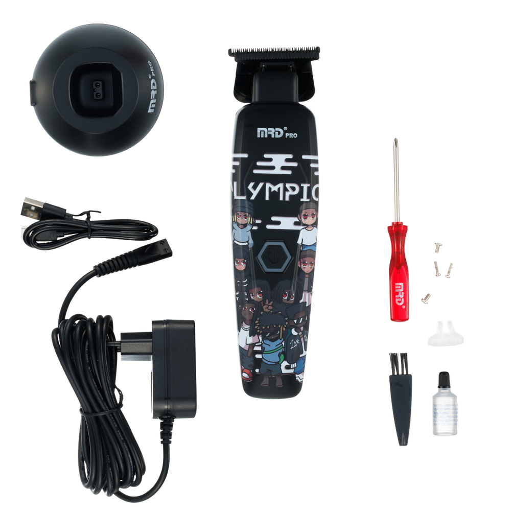 MRD Триммер для стрижки Pro GMT-90-4 Smart Brain Olympic black LE