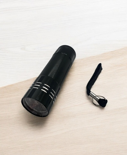 LED/UV 9 светодиодный фонарик для сушки, черный, T&H