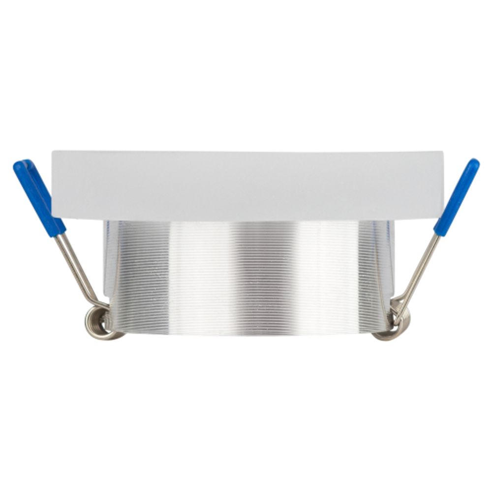 Светильник встраиваемый декоративный ЭРА DK94 ICE под лампу MR16 GU5.3 белый | Декоративные встраиваемые светильники