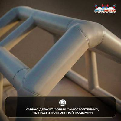 Модуль пневмокаркасный военный «Тихая крепость» 6×2,8×2,5 м из ПВХ, командный пункт