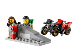 LEGO City: Погоня за воришками-байкерами 60042 — High Speed Police Chase — Лего Сити Город