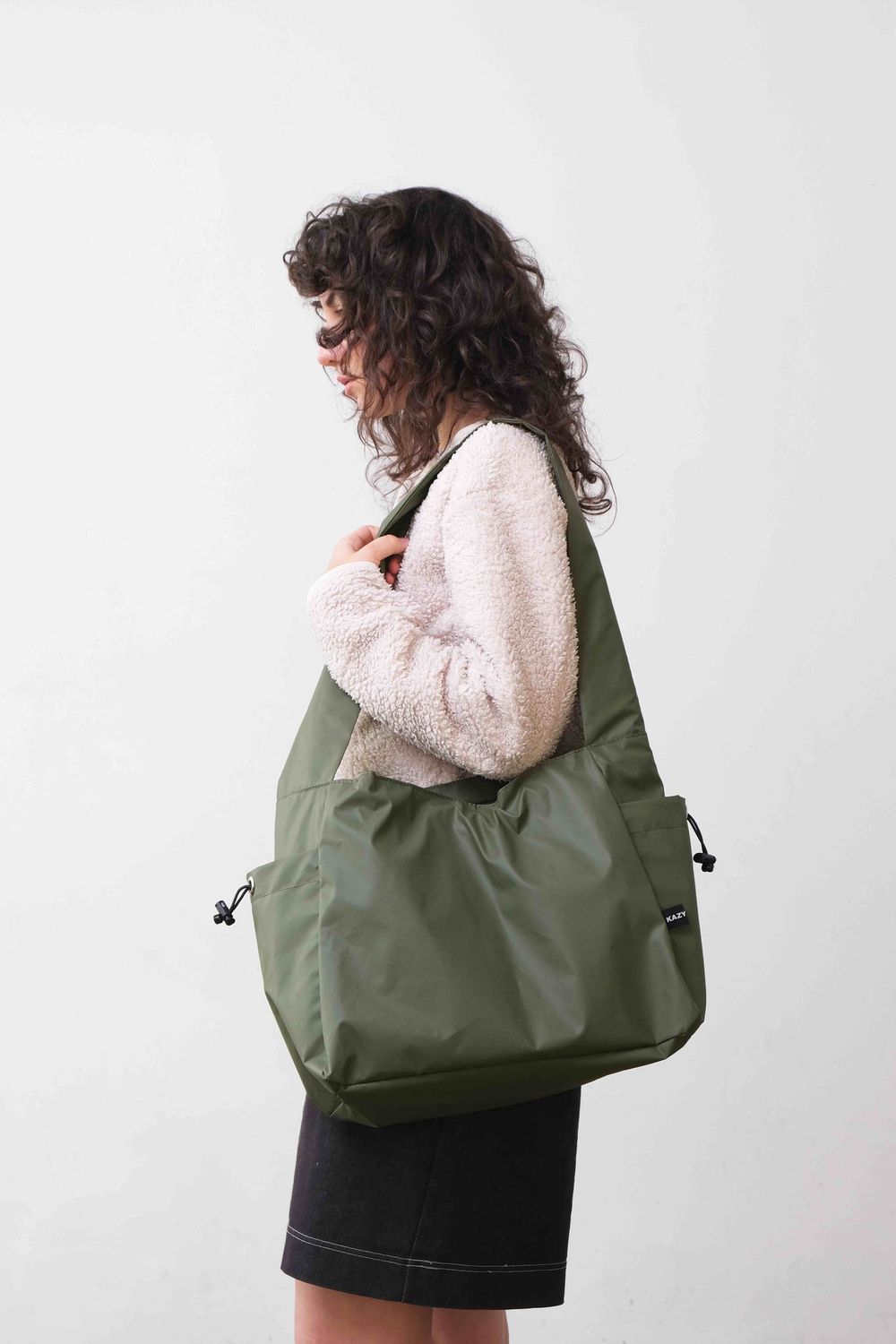 Сумка Kazyrnaya Тоут Brick хаки