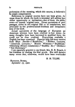 Pali Buddhism | Henry H. Tilbe