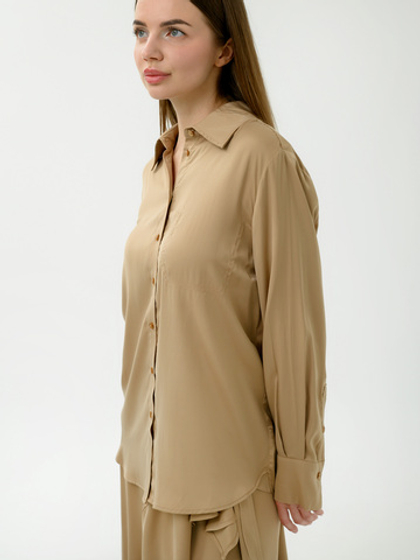 TWINSET Рубашка из струящейся ткани