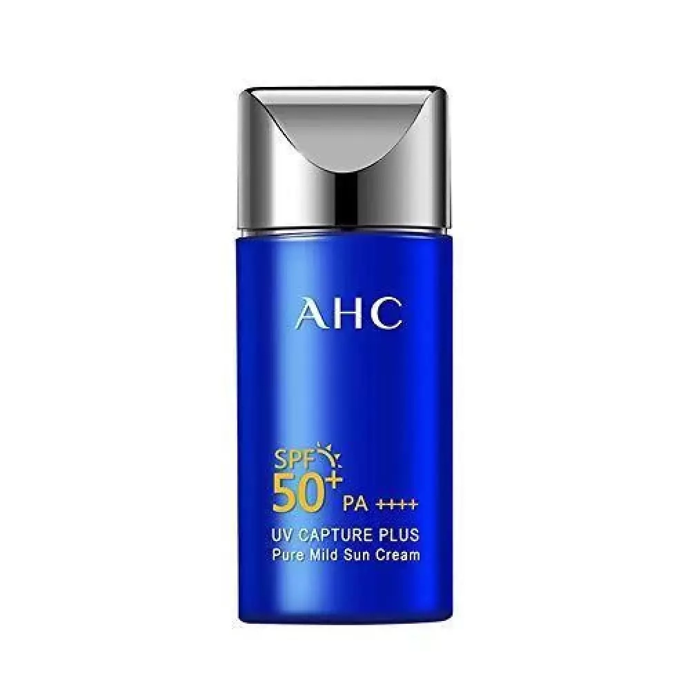 AHC Крем солнцезащитный лёгкий - UV Capture plus pure mild sun cream SPF 50+ PA++++, 50мл, шт