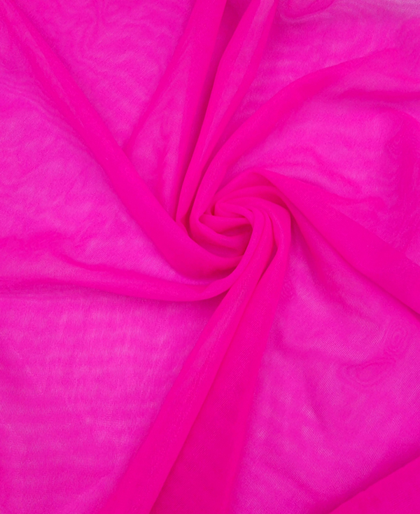 Сетка не эластичная корсетная розовый неон 0,1 м (Китай)